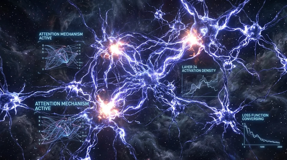 LLM Activation Storm interface concept