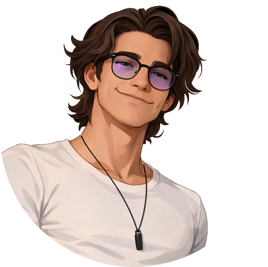 Stylized portrait of Drejc Pesjak